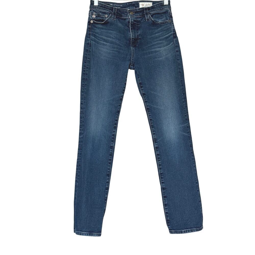 AG Adriano Goldschmied Mari High Rise Slim Straight Jeans Women’s Size 27 EUC - Picture 2 of 14